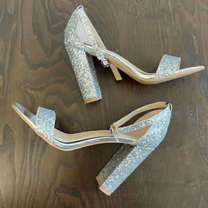 Glitter heels